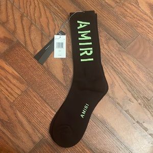 Amiri Stencil socks